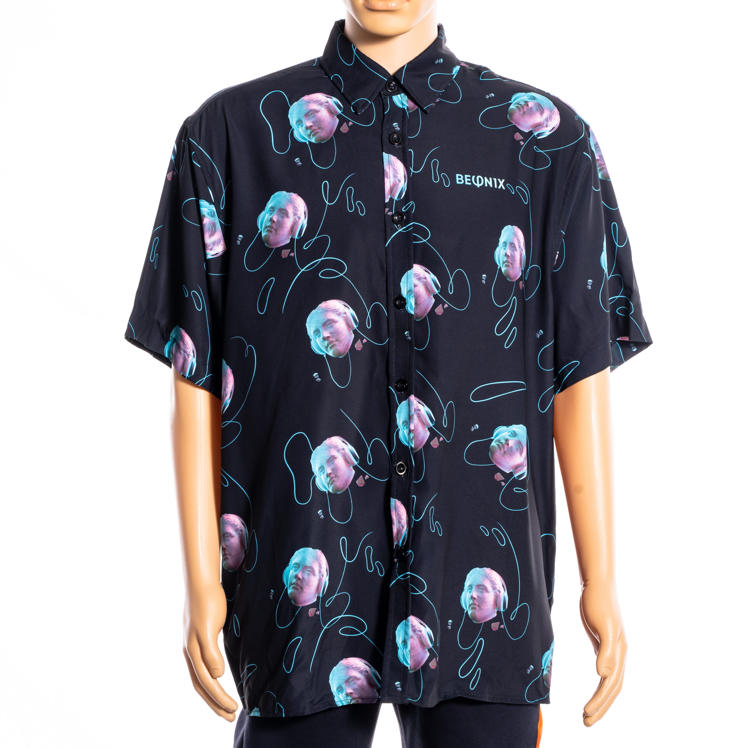 Dark Blue Buttoned Shirt