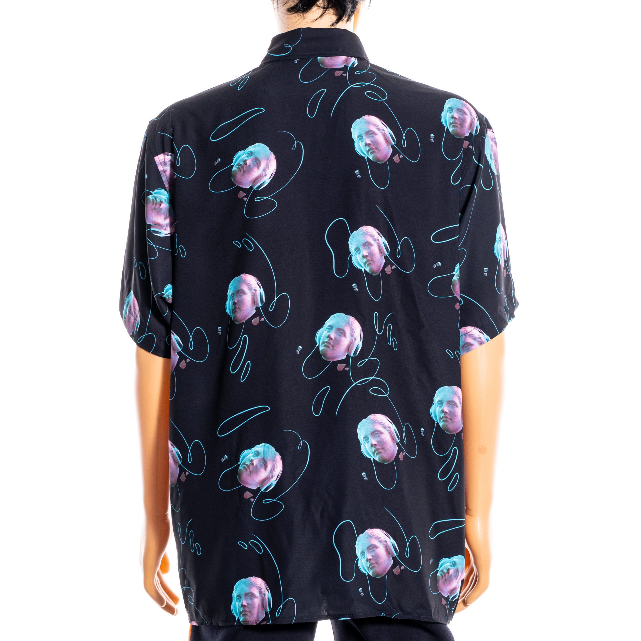 Dark Blue Buttoned Shirt - Image 2