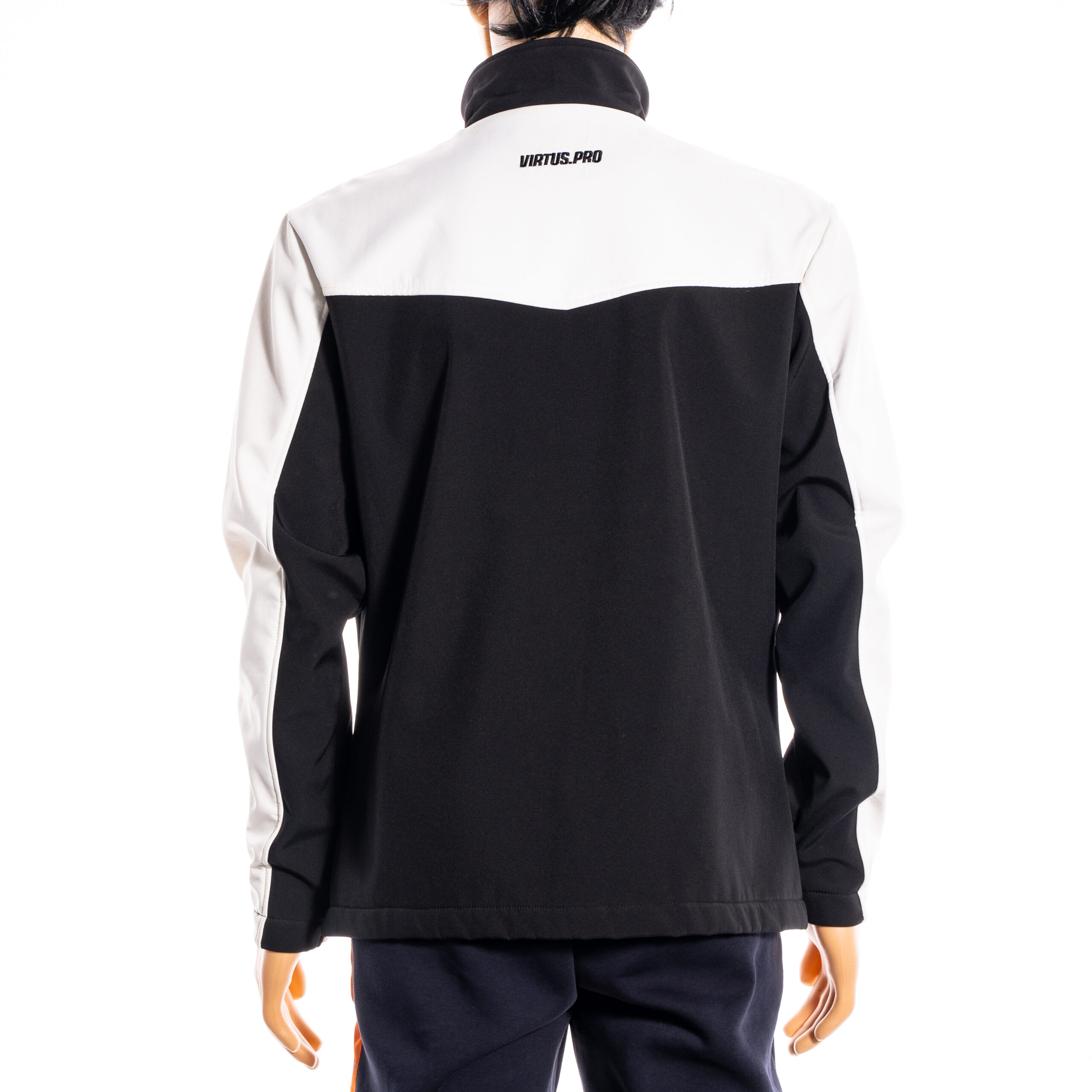 White and Black Sports Jacket - Image 2