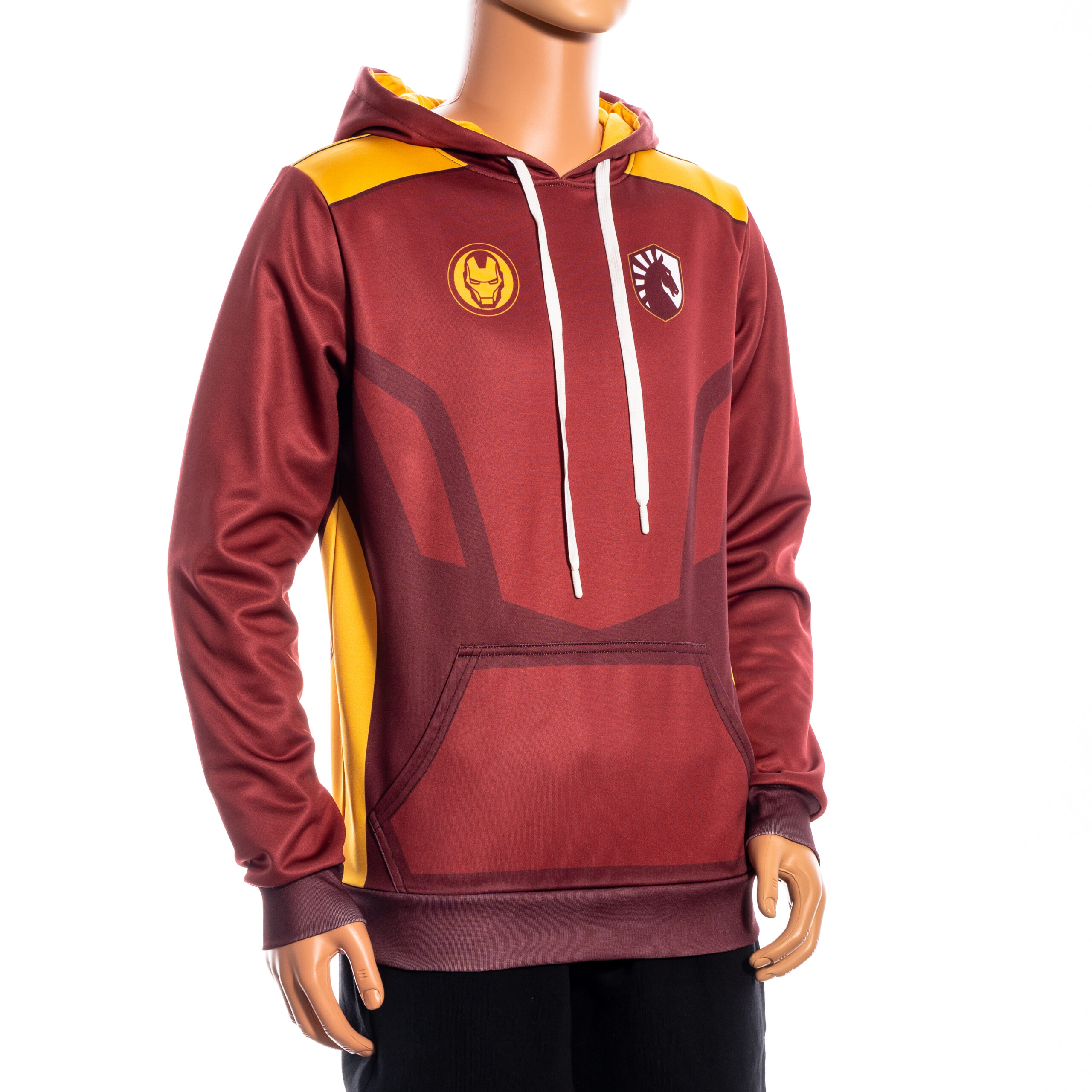 Maroon and Gold Hoodie - Image 4