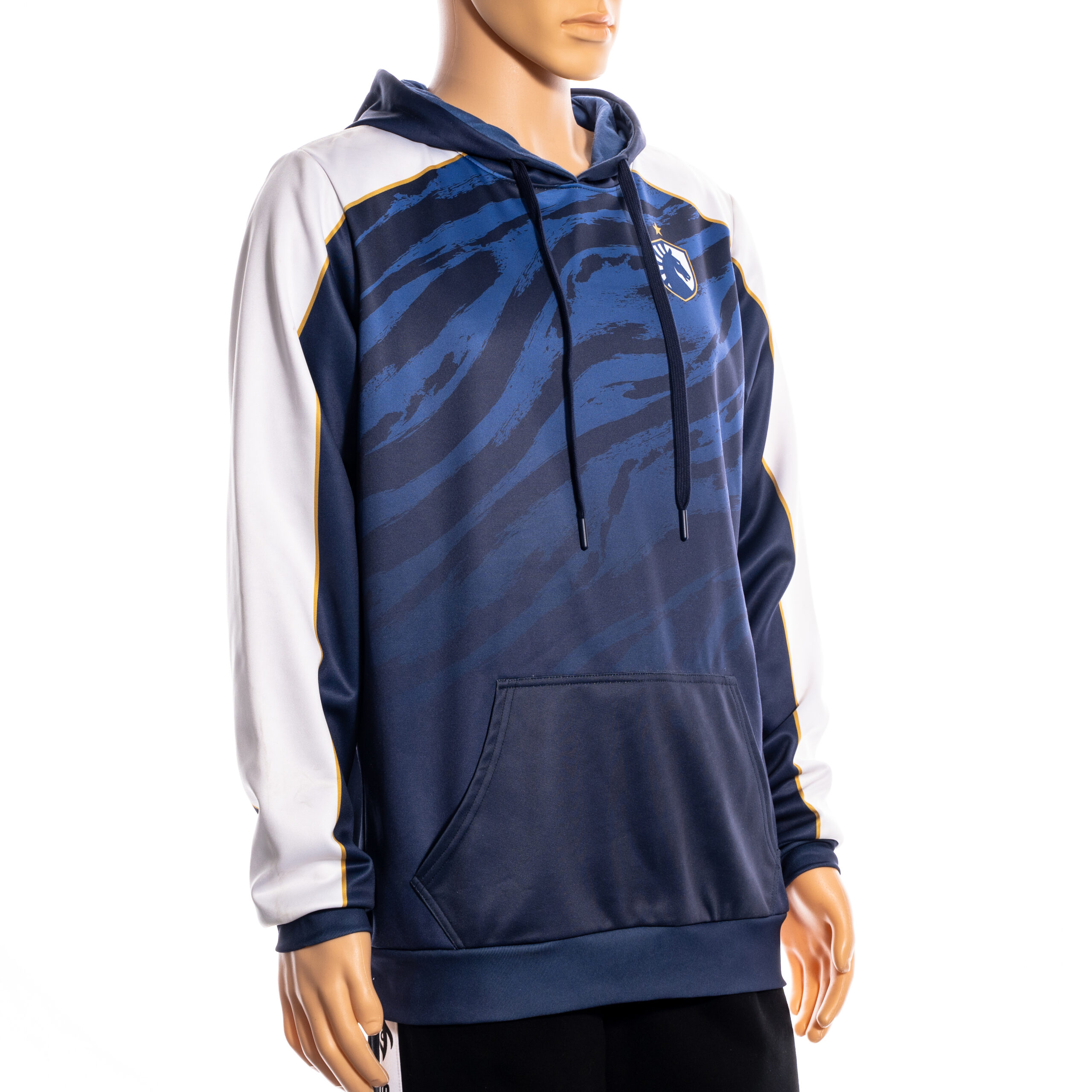 Blue and White Hoodie - Image 4